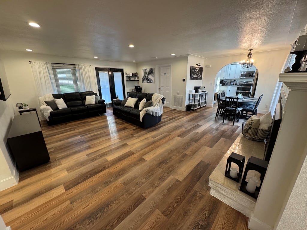 Hero image of our home